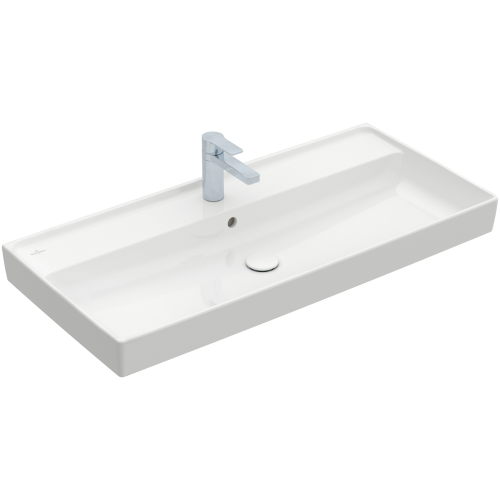Villeroy&Boch Collaro pakabinamas praustuvas 100x47 cm, baltas blizgus