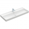 Villeroy&Boch Collaro pakabinamas praustuvas 120x47 cm, baltas blizgus