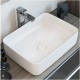 Roca Inspira Square FINECERAMIC® praustuvas dubuo 50x37 cm