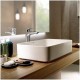 Roca Inspira Square FINECERAMIC® praustuvas dubuo 50x37 cm