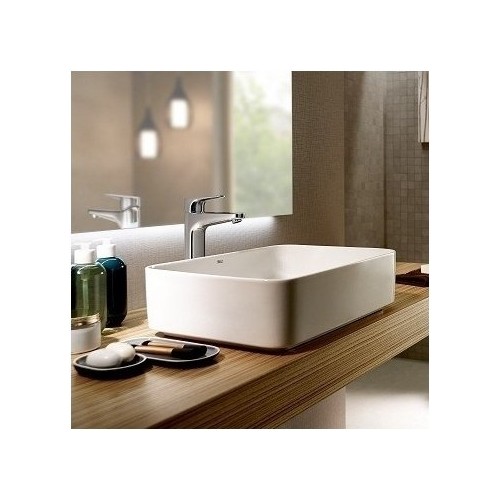 Roca Inspira Square FINECERAMIC® praustuvas dubuo 50x37 cm
