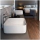 Roca Inspira Square FINECERAMIC® praustuvas dubuo 50x37 cm