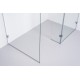 Brasta Glass dušo kabina Bona, 150x90 cm, stiklo spalva pasirinktinai
