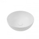 HATRIA HAPPY HOUR SLIM 06:00 S ALCHEMY 40x40 cm keramikinis baltas matinis praustuvas
