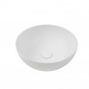 HATRIA HAPPY HOUR SLIM 06:00 S ALCHEMY 40x40 cm keramikinis baltas matinis praustuvas