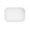 HATRIA HAPPY HOUR SLIM 18:00 S ALCHEMY 55x38 cm keramikinis baltas matinis praustuvas