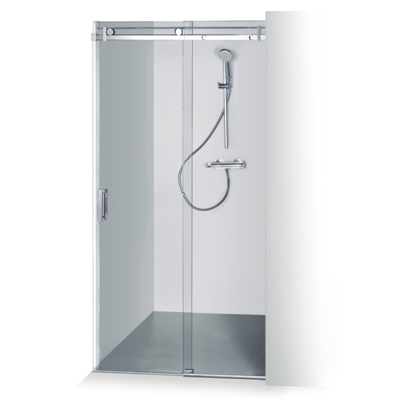 Brasta Glass dušo durys Gabija 140 cm, stiklo spalva pasirinktinai