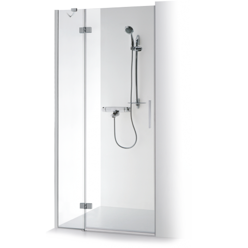 Brasta Glass dušo durys Tina Plius 110 cm, stiklo spalva pasirinktinai