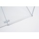 Brasta Glass kvadratinė dušo kabina Nina Plius 80x80 cm, stiklo spalva pasirinktinai