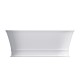 Omnires Classica M+ laisvai pastatoma vonia 160x79 cm, blizgi balta, CLASSICAWWBP