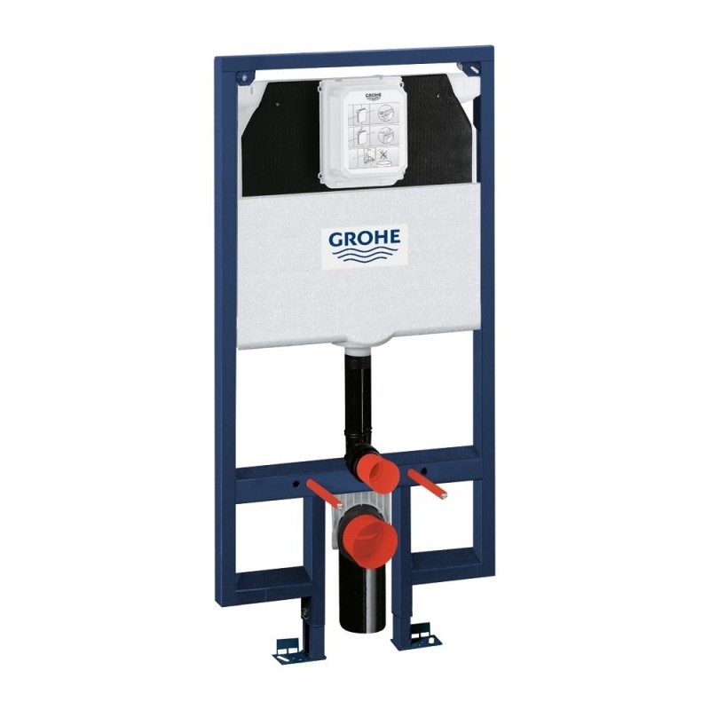 Grohe Rapid SL vietą taupantis potinkinis WC rėmas, 8 cm gylio, 38994000