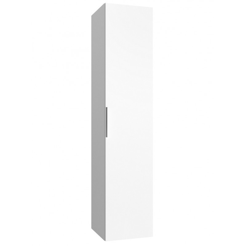 Kame Big ūkinė spintelė vienų durų, matine balta, 35 cm