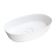 Omnires NEO M+ pastatomas ant stalviršio matinis baltas praustuvas 60x36 cm, NEOUNBM