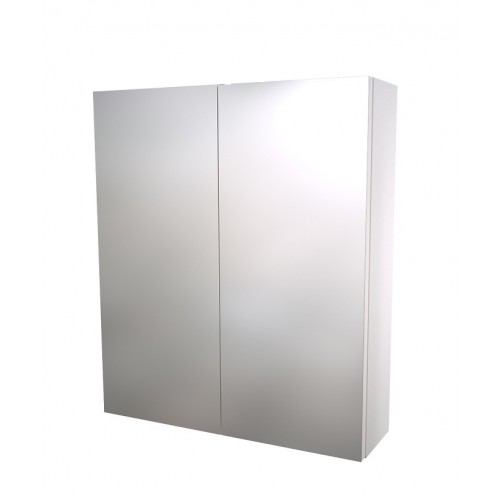 RB Scandic veidrodinė spintelė be apšvietimo, balta blizgi, 60 cm