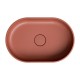 Omnires OVO M+ Terracotta pastatomas ant stalviršio praustuvas 55x36 cm, OVOUNTE