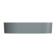 Omnires OVO M+ Ash grey pastatomas ant stalviršio praustuvas 55x36 cm, OVOUNAG