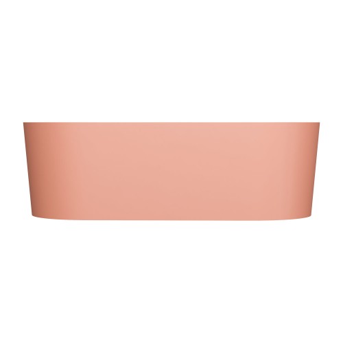 Omnires Ovo M+ Coral laisvai pastatoma akmens masės vonia 160x75 cm, OVOWWCO