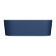 Omnires Ovo M+ Midnight blue laisvai pastatoma akmens masės vonia 160x75 cm, OVOWWMB