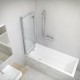 Roth Kubic Neo Slim stačiakampė vonia 160x80 cm