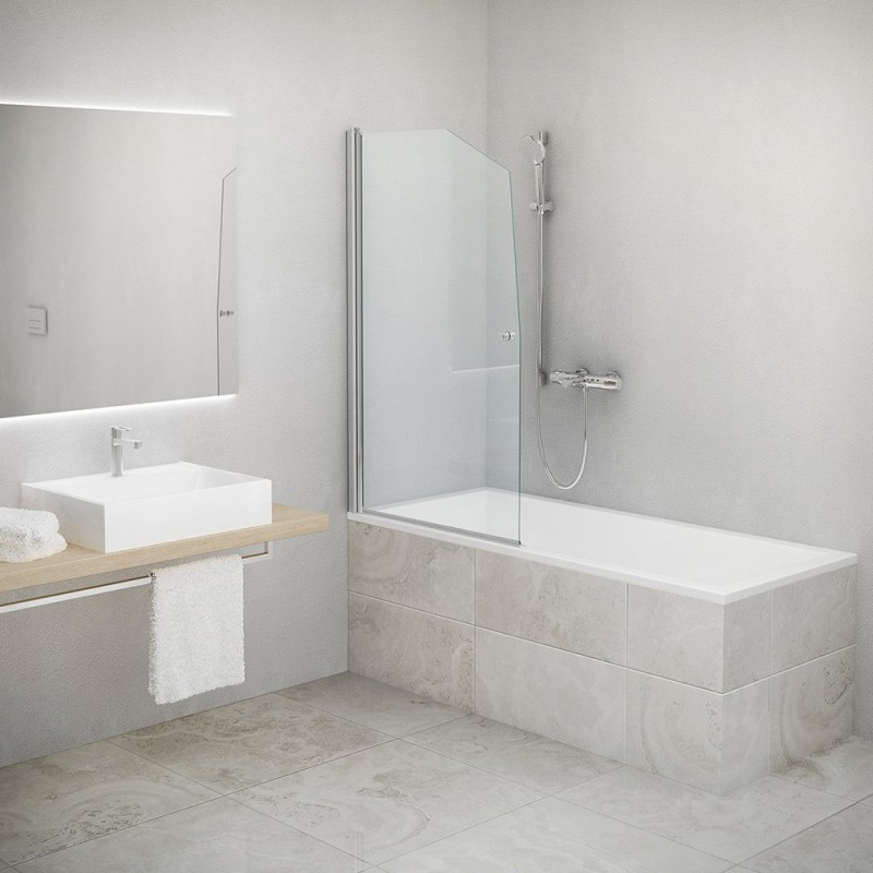 Roth SWING vonios sienelė, atsidaranti į abi puses, 90x140 cm