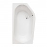 Roth Activa Neo asimetrinė akrilinė vonia 160x90 cm
