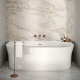 Laisvai pastatoma akrilo vonia Ravak Ypsilon Wall 178x86 cm