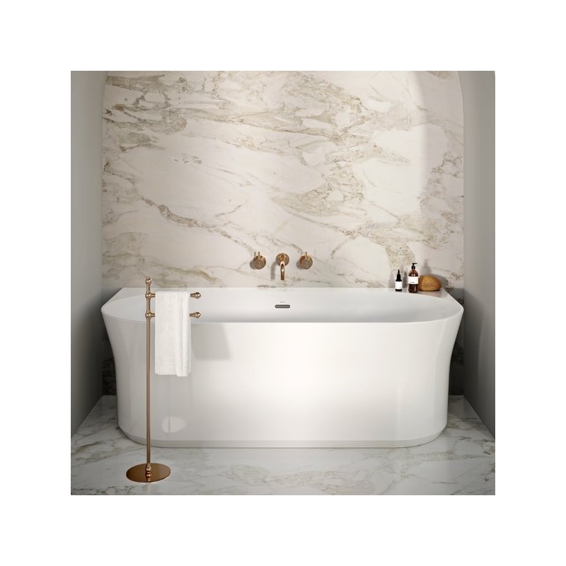 Laisvai pastatoma akrilo vonia Ravak Ypsilon Wall 178x86 cm