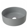 Kame TONDO praustuvas montuojamas ant stalviršio 35x35 cm, pilkas matinis