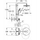 Grohe Smartcontrol System Euphoria 260 Mono virštinkinė dušo sistema su termostatiniu vonios maišytuvu, 26510000