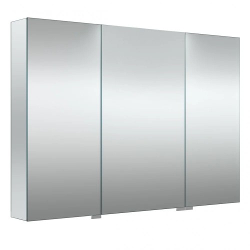 RB veidrodinė spintelė su dvigubo veidrodžio durelėmis, 100 cm