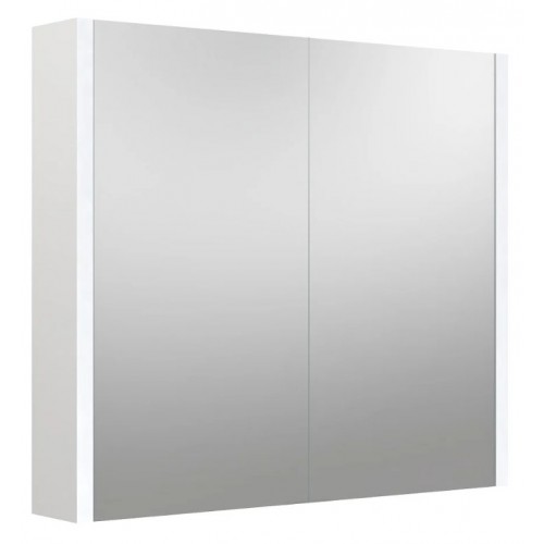 RB Urban veidrodinė spintelė be apšvietimo, balta matinė, 80 cm
