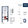 Grohe Rapid SL wc rėmo komplektas 6in1, 39000000