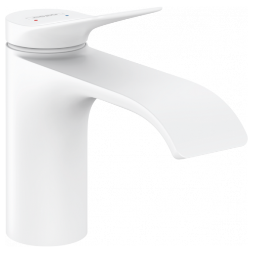 Hansgrohe Vivenis 80 maišytuvas praustuvui, baltas matinis