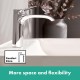 Hansgrohe Vivenis 110 maišytuvas praustuvui, chromas, 75020000
