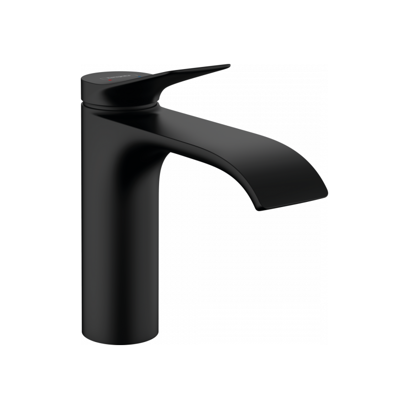 Hansgrohe Vivenis 110 maišytuvas praustuvui, juodas matinis, 75020670