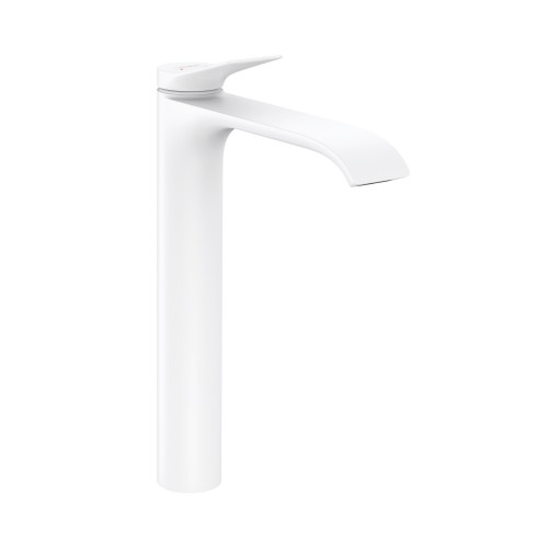 Hansgrohe Vivenis 250 aukštas maišytuvas praustuvui, baltas matinis