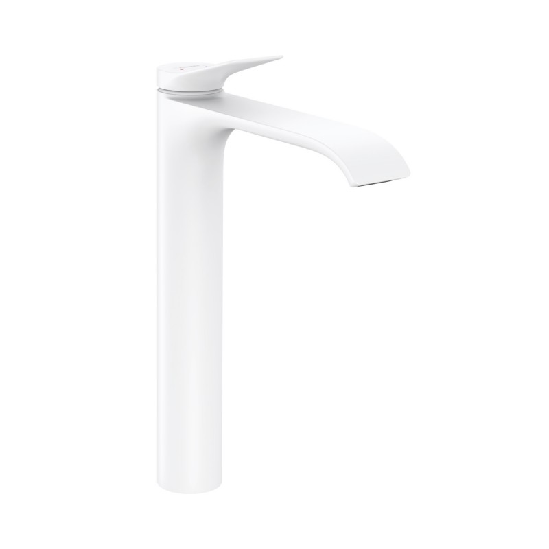 Hansgrohe Vivenis 250 aukštas maišytuvas praustuvui, baltas matinis
