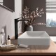 Hansgrohe Vivenis 250 aukštas maišytuvas praustuvui, juodas matinis