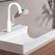 Hansgrohe Vivenis 210 aukštas maišytuvas praustuvui, baltas matinis