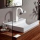 Hansgrohe Vivenis 210 aukštas maišytuvas praustuvui, baltas matinis