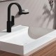 Hansgrohe Vivenis 210 aukštas maišytuvas praustuvui, juodas matinis