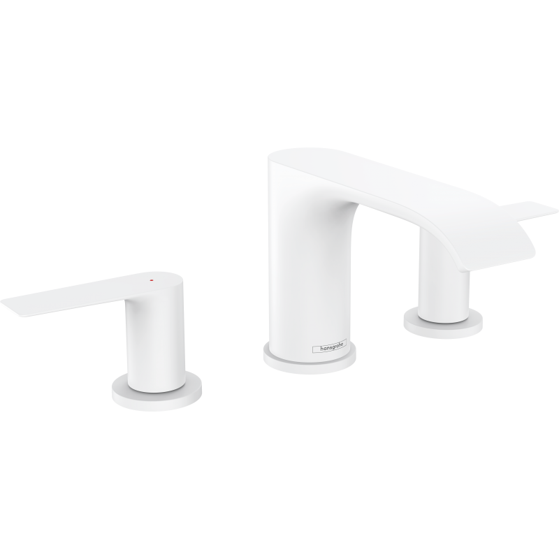 Hansgrohe Vivenis 3 dalių maišytuvas praustuvui, baltas matinis
