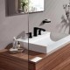 Hansgrohe Vivenis 3 dalių maišytuvas praustuvui, juodas matinis