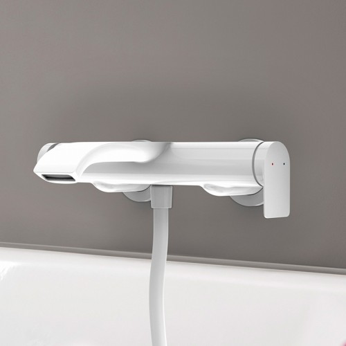 Hansgrohe Vivenis maišytuvas voniai, baltas matinis