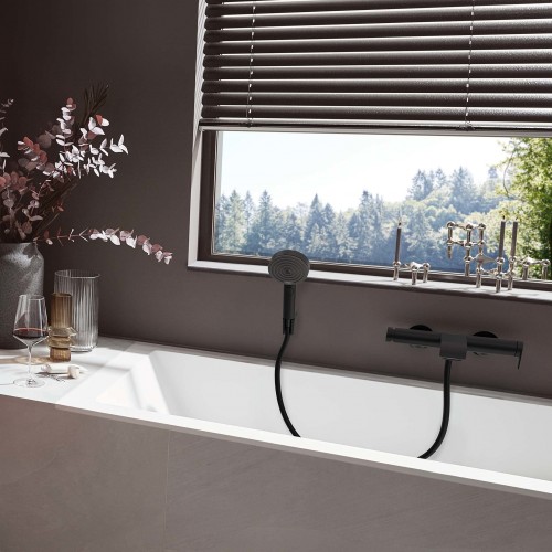 Hansgrohe Vivenis maišytuvas voniai, juodas matinis
