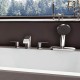 Hansgrohe Vivenis 4 dalių maišytuvas iš vonios krašto, chromas