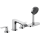 Hansgrohe Vivenis 4 dalių maišytuvas iš vonios krašto, chromas