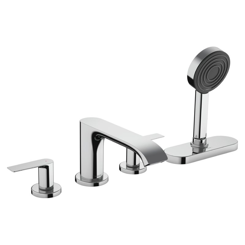 Hansgrohe Vivenis 4 dalių maišytuvas iš vonios krašto, chromas