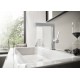 Hansgrohe Finoris 230 aukštas maišytuvas praustuvui su ištraukiamu snapu, chromas