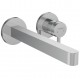 Hansgrohe Finoris maišytuvas praustuvui iš sienos, snapo ilgis 228 mm, chromas